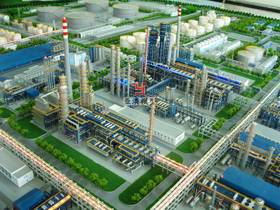 青島煉油廠沙盤(pán)