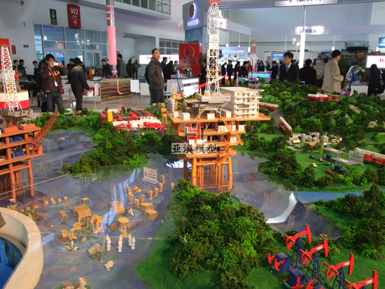 中石化裝備應(yīng)用沙盤(pán)