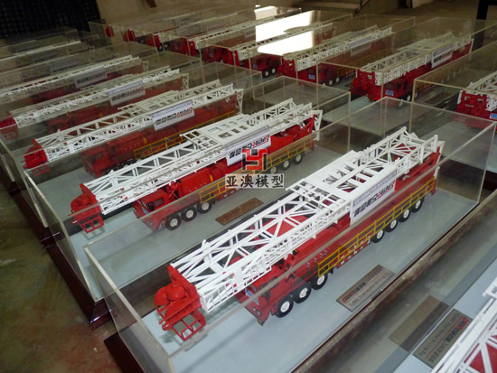 中石化-車(chē)載鉆機(jī)模型