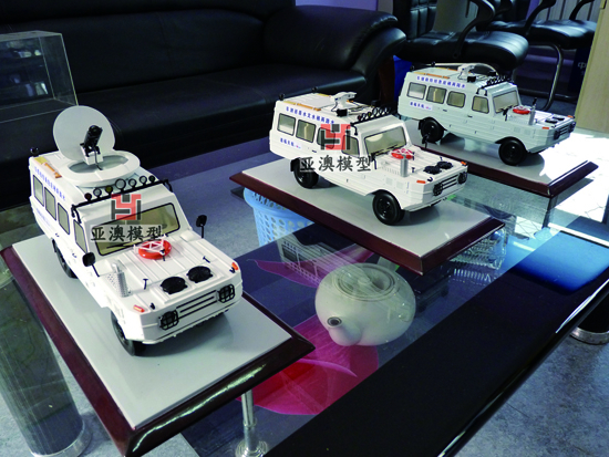 水陸兩棲救援車(chē)模型