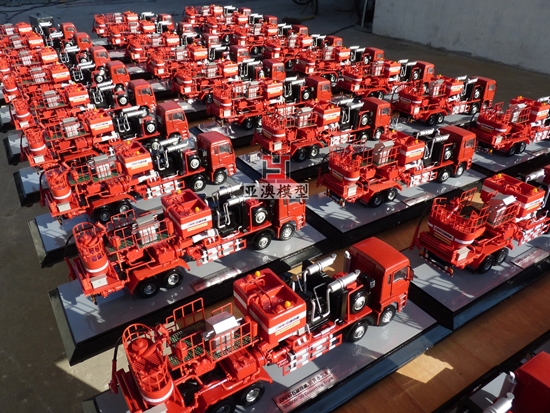 中石化-固井車(chē)模型