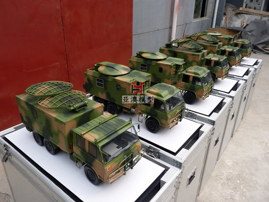 軍用雷達(dá)車(chē)模型
